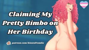 (F4TF) Claiming My Beautiful Bimbo On Her Birthday (Erotic Audio Roleplay)