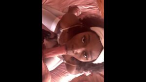 POV Swapping Blowjob - Vanille gets a huge facial and cum in her mouth